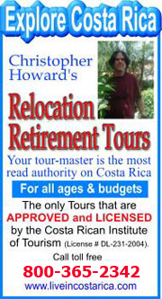 Live in Costa Rica Retirement Relocation Tours