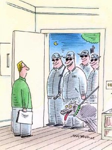 980628cartoon Is this a bad time? - ¿Es un mal momento?